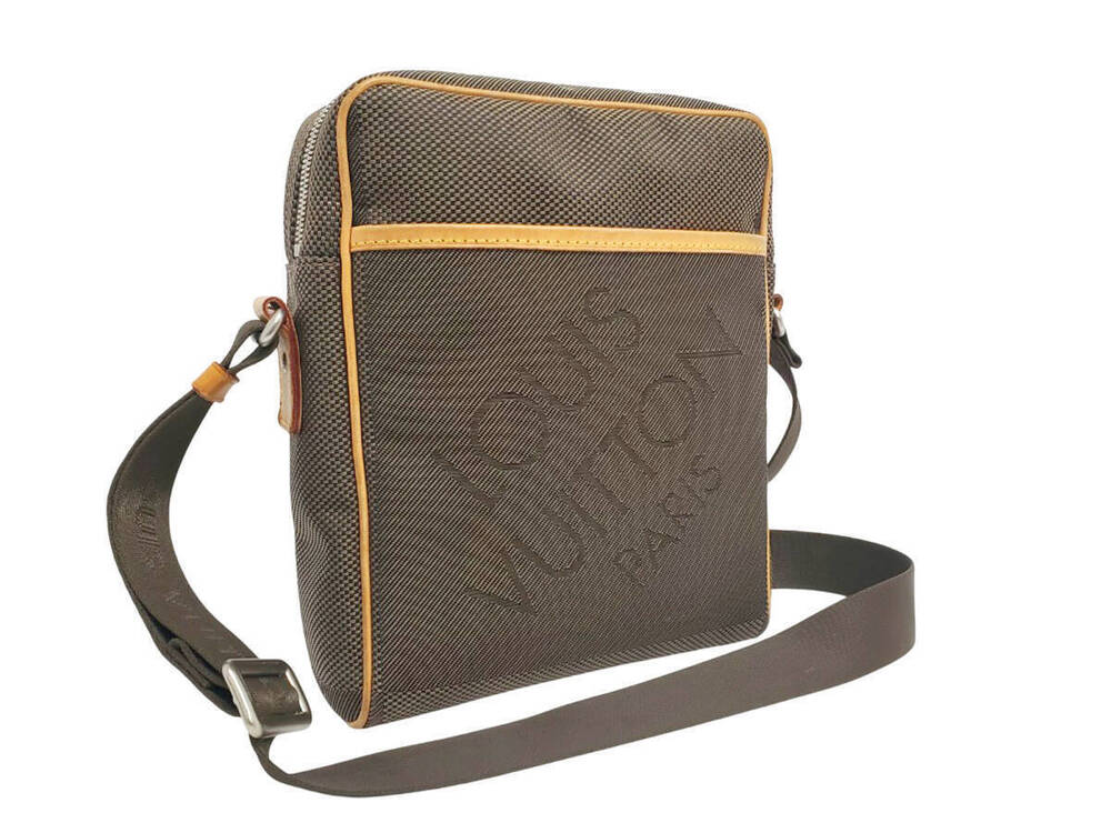 Louis Vuitton Geant Bag Crossbody Damier Citadin Shoulder Tail Brown